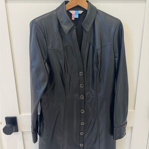 Veronica Beard Black Leather Jacket
